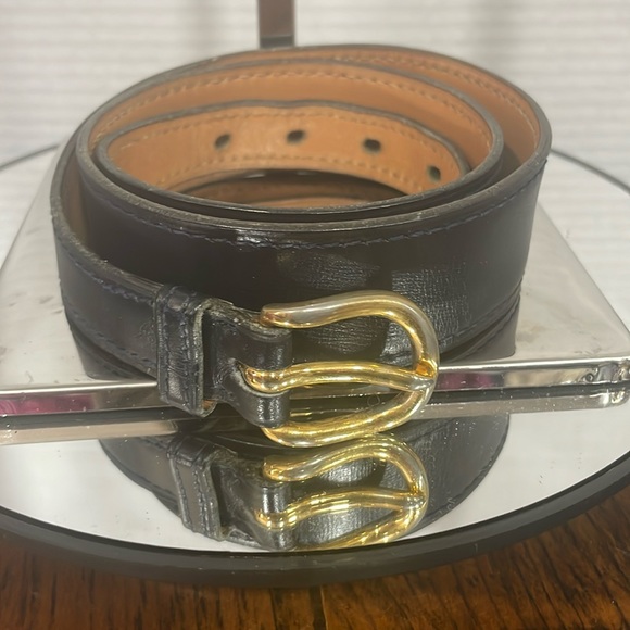 Vintage Hermes leather belt - Picture 1 of 4